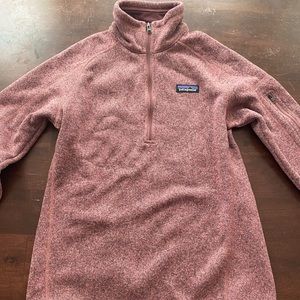 Patagonia Kiln Pink Better Sweater 1/4 Zip